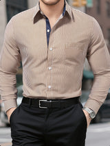 Sullivan | Refined Striped Long Sleeve Shirt