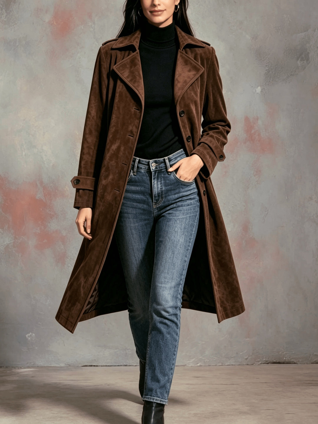 Brielle | Timeless Belted Coat
