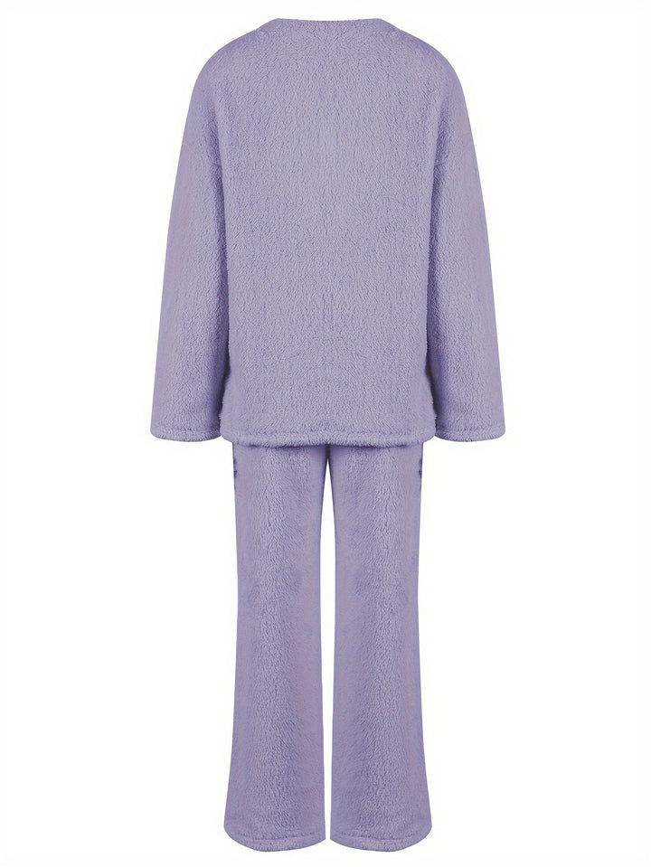 Nora | Relaxed V-Neck Two-Piece Set
