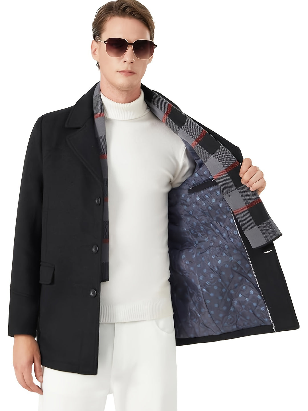 Theodore | Tailored Single-Breasted Winter Coat