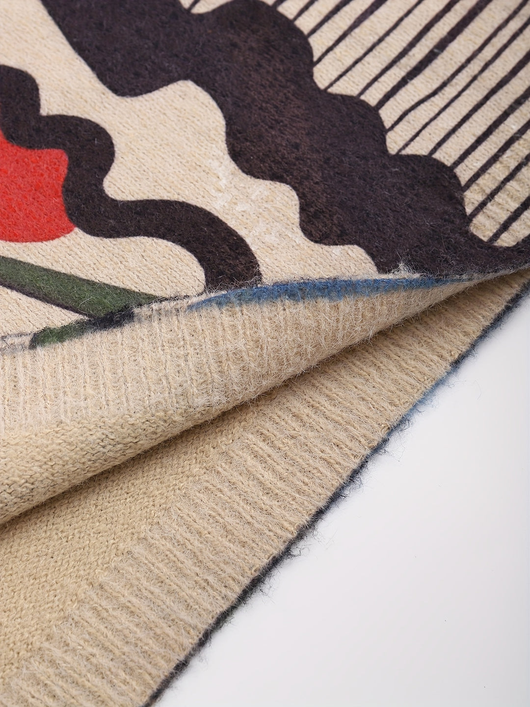 Oscar | Abstract Art Round-Neck Jumper