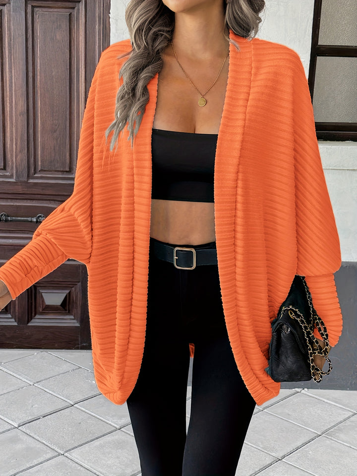 Maeve | Relaxed Open-Front Cardigan