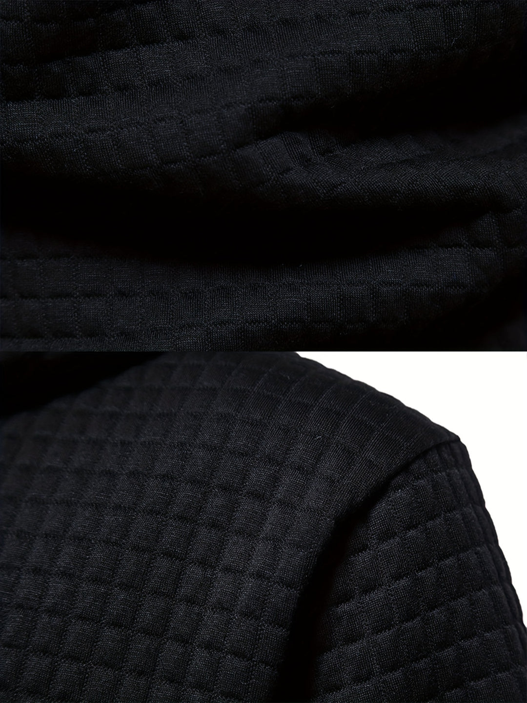 Bennet | Textured Hooded Sweatshirt