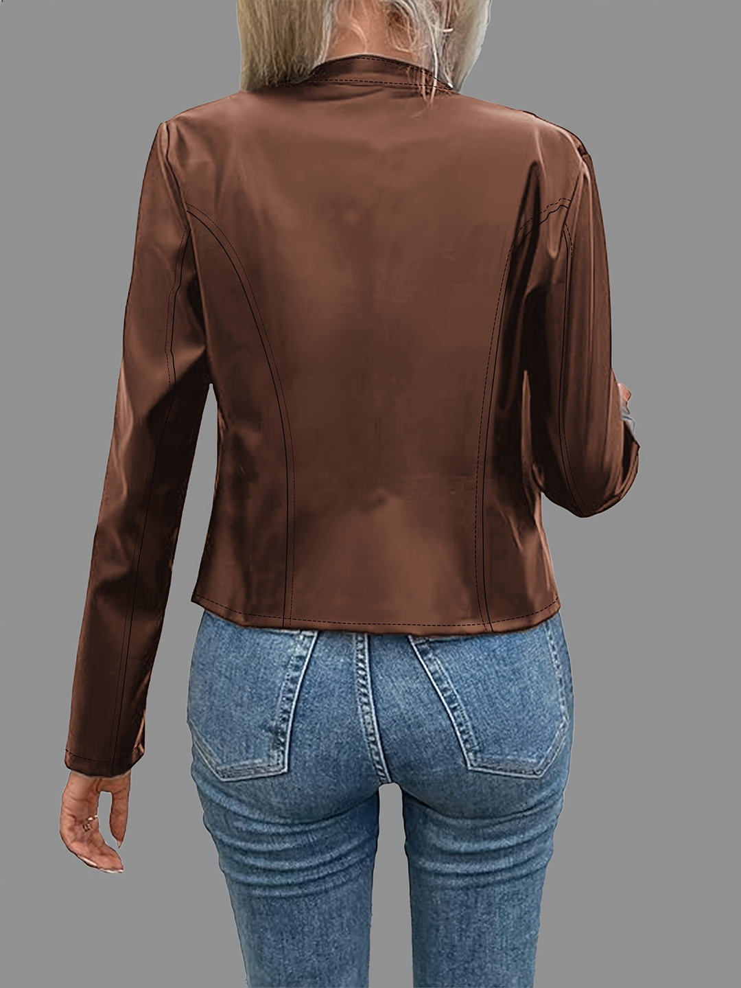 Danielle | Sleek Zip-Front Jacket