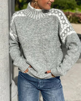 Heidi | Cosy Patterned Knit Jumper