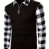 Curtis | Half-Zip Collared Polo Shirt
