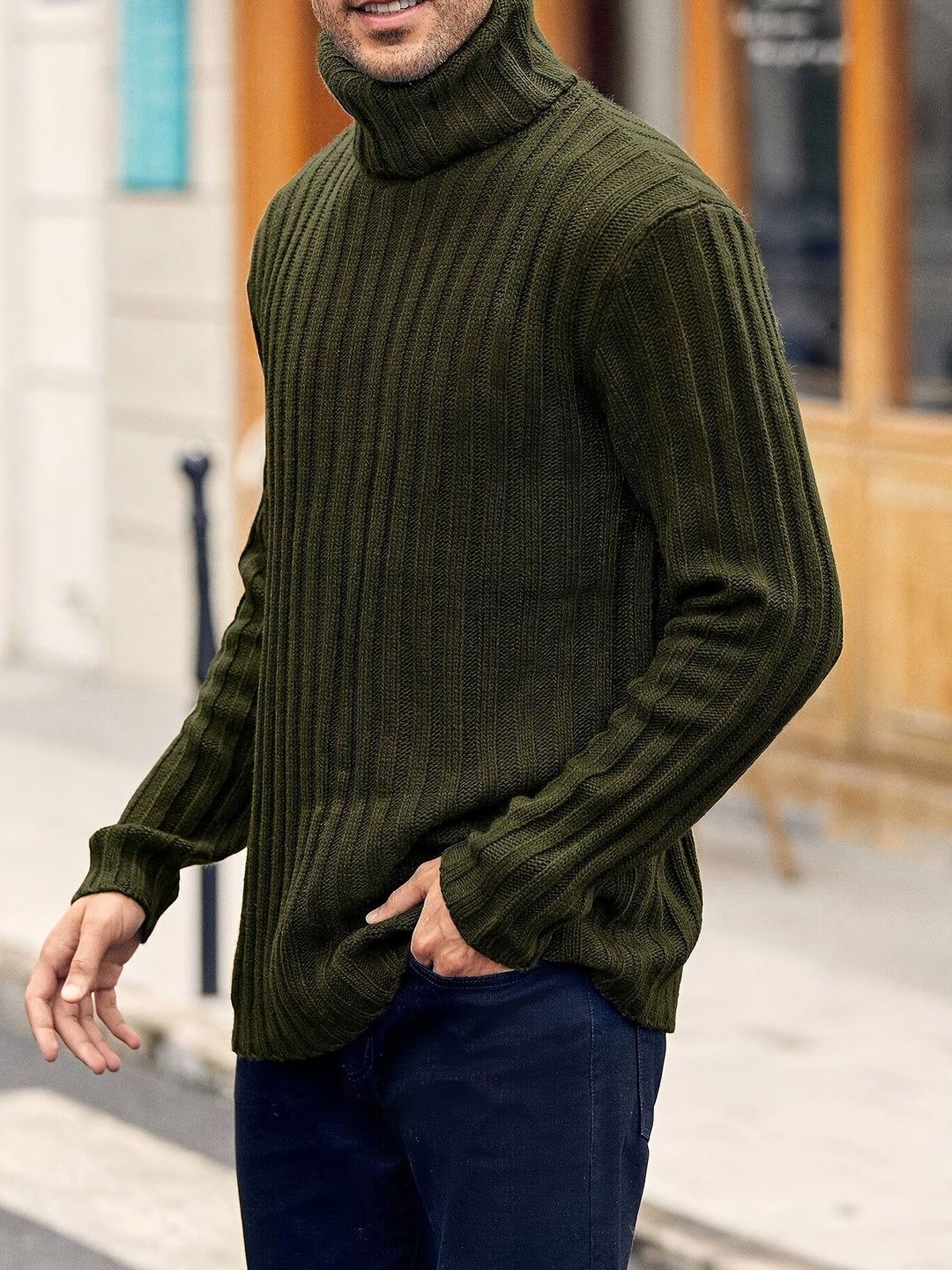 Grover | Textured Ribbed Pullover