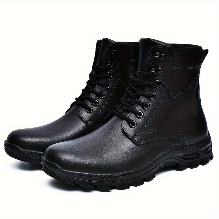 Whitaker | Rugged Lace-Up Ankle Boots