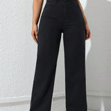 Astrid | High-Waist Wide-Leg Trousers