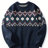 Alaster | Heritage Patterned Knit Jumper