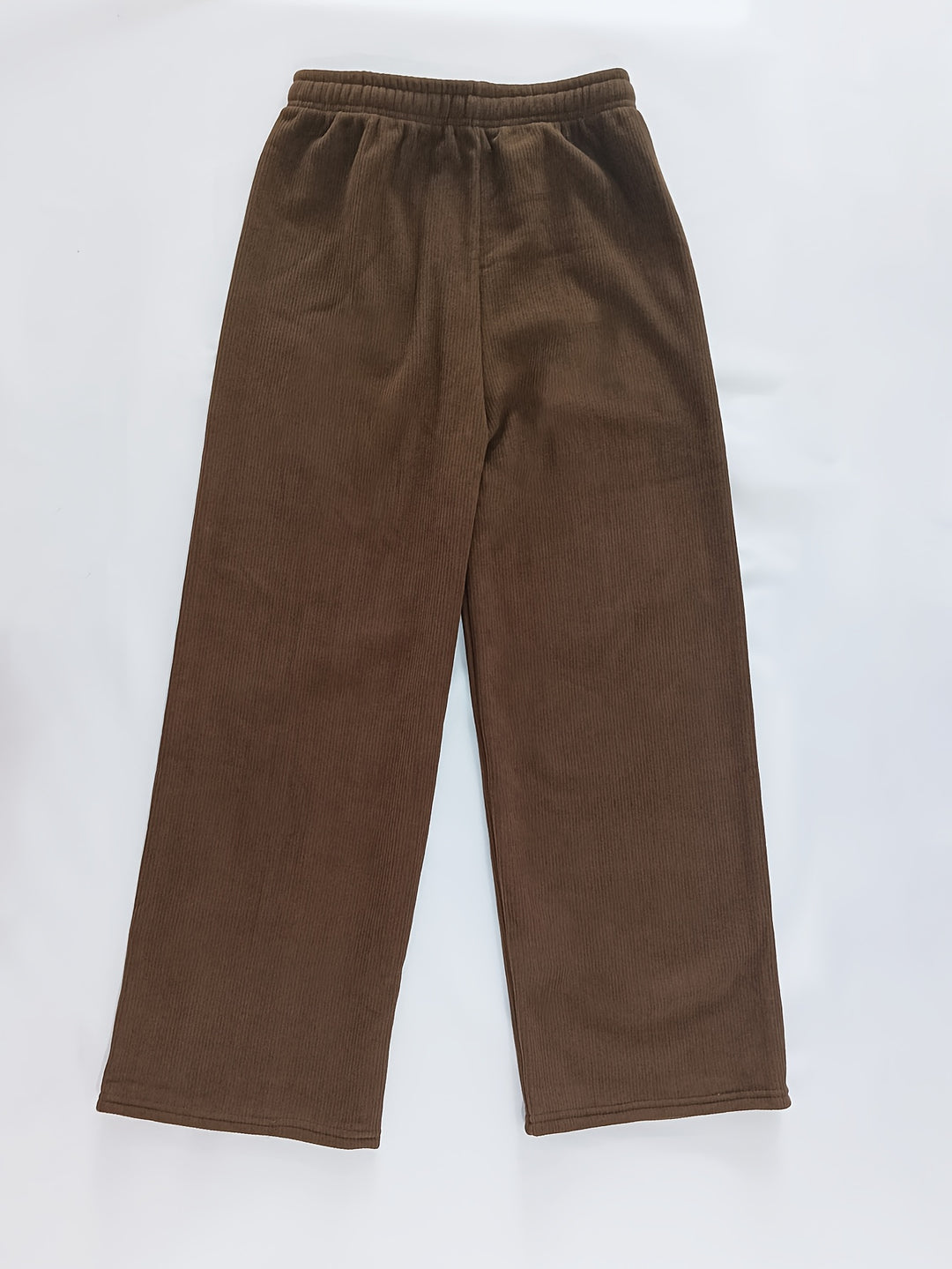 Lena | Fleece-Lined Wide-Leg Trousers