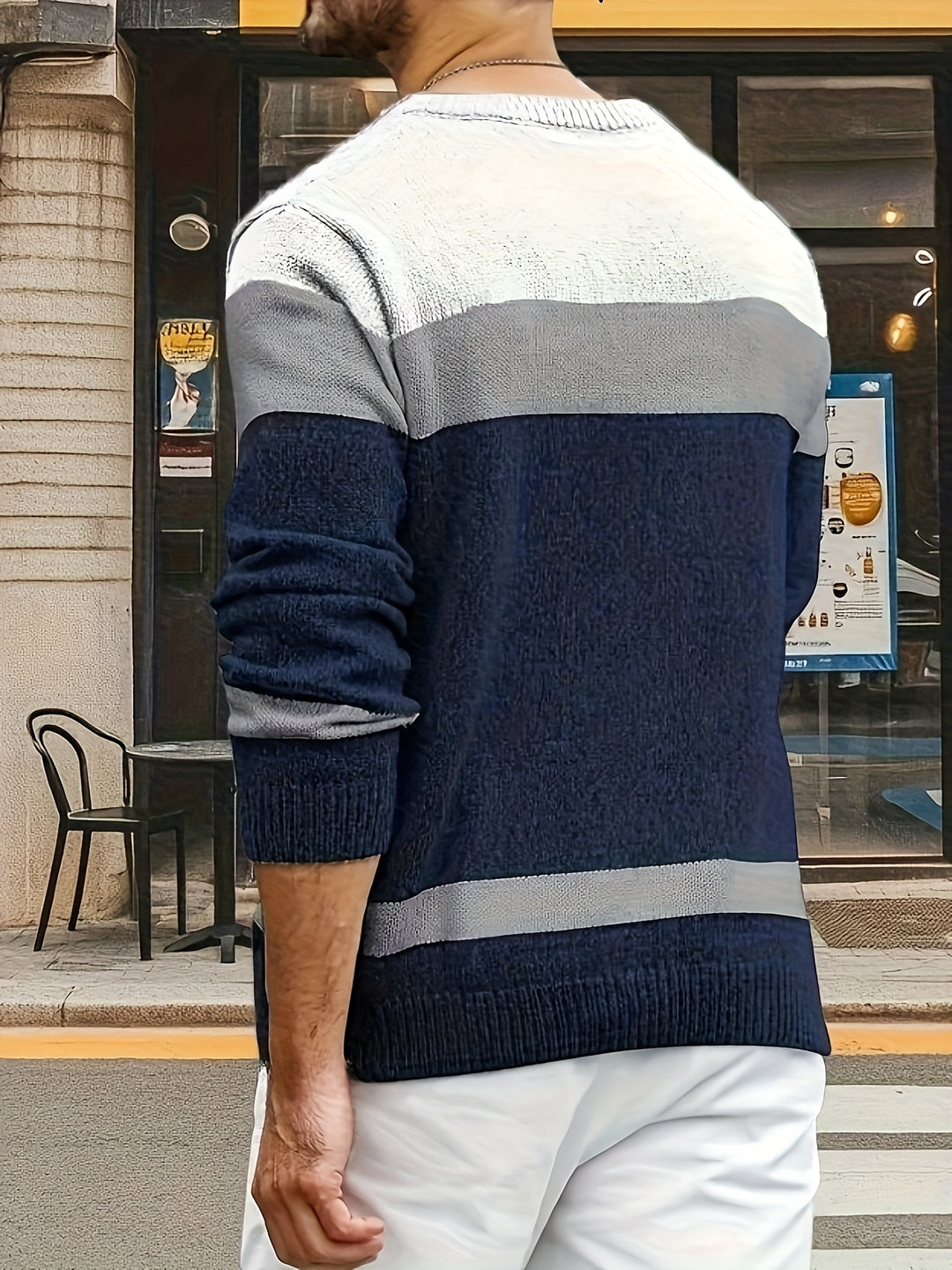 Bradley | Textured Cable-Knit Sweater