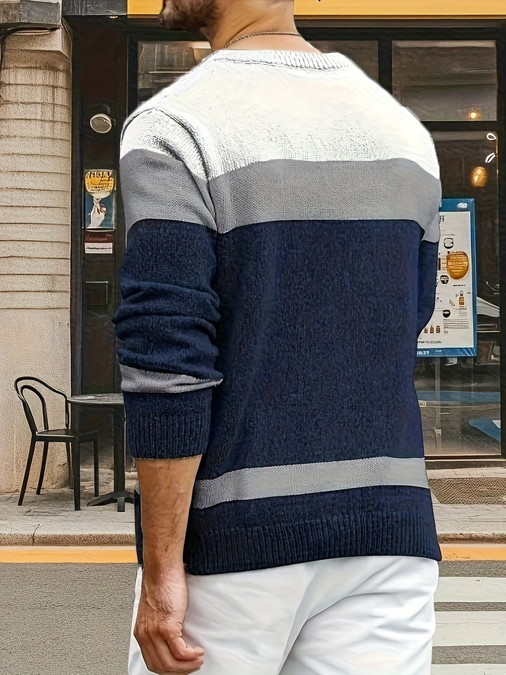 Bradley | Textured Cable-Knit Sweater