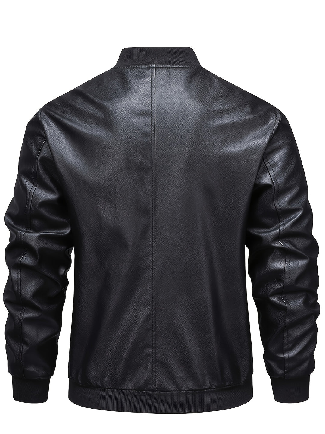 Calvin | Refined Zip-Up Bomber Jacket