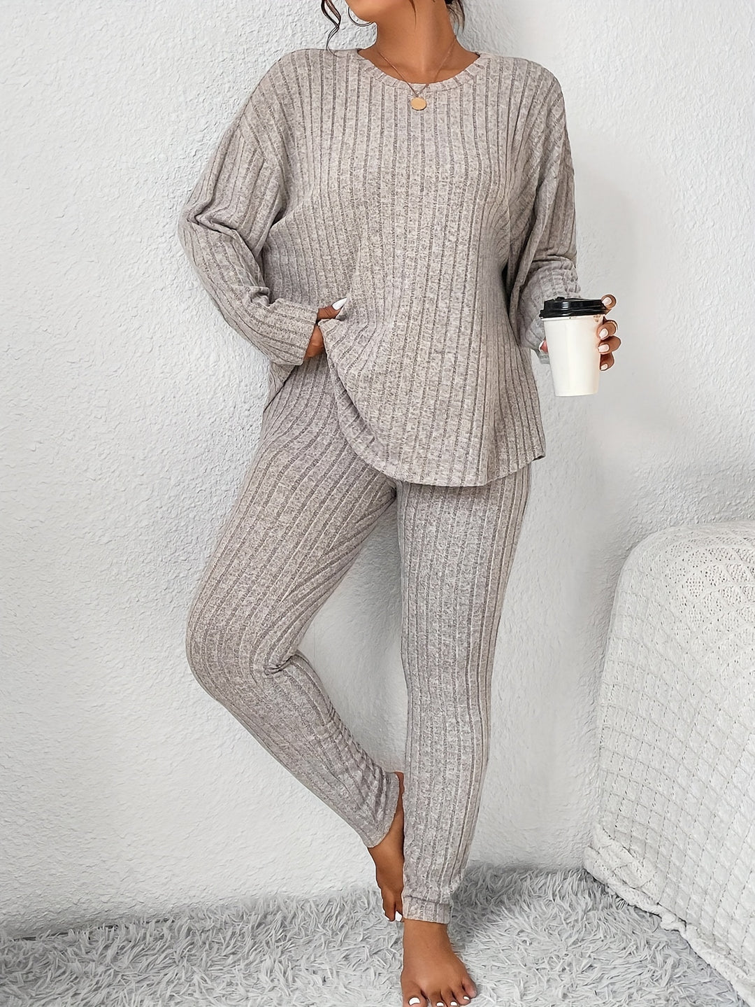 Bellamy | Relaxed Ribbed Two-Piece Set