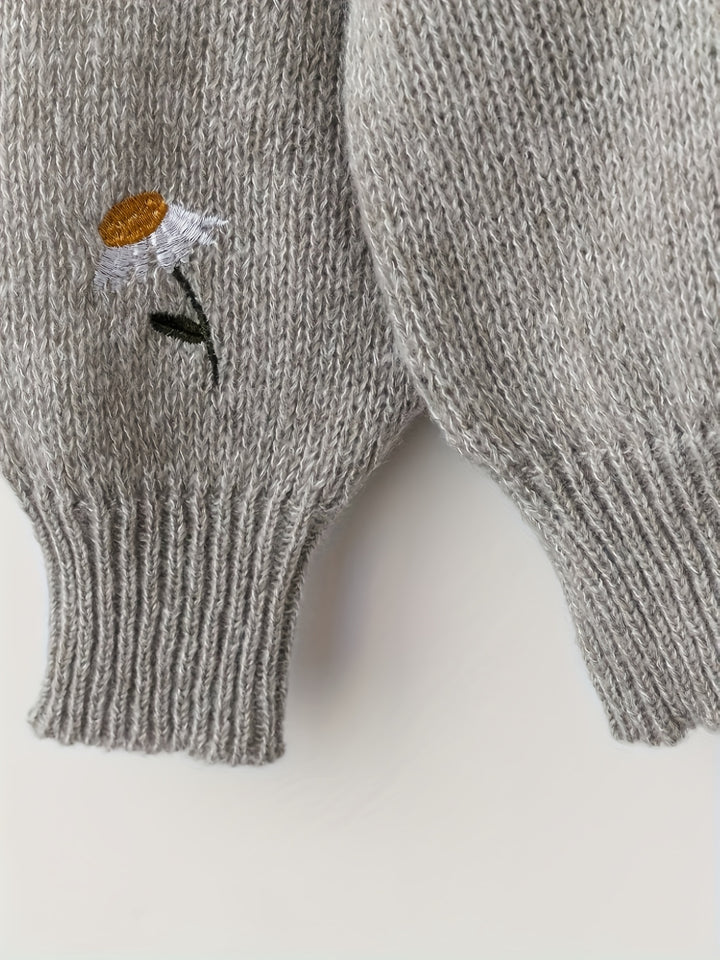 Lena | Blossom Embroidered Sweater