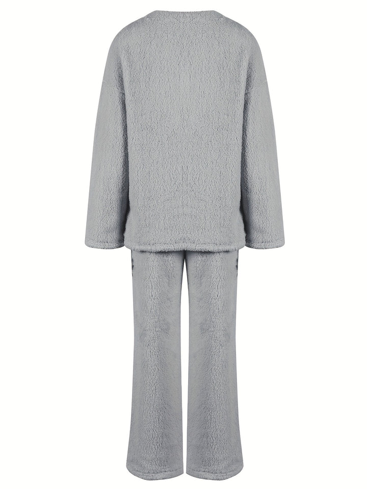 Nora | Relaxed V-Neck Two-Piece Set