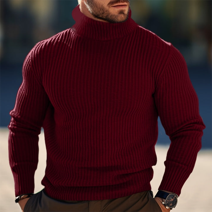 Alaric | Ribbed Turtleneck Sweater