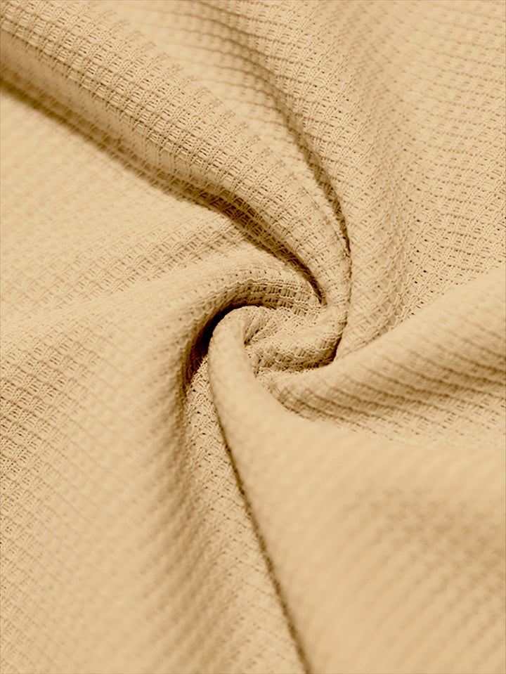 Lincoln | Textured Henley Shirt