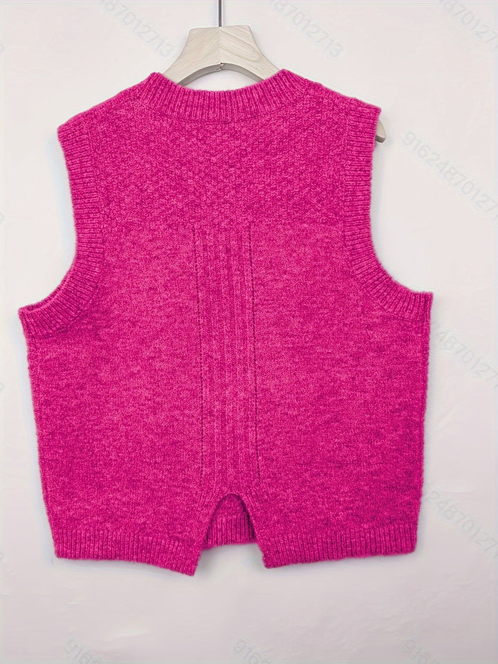 Eliza | Cable-Knit Vest
