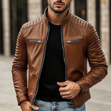 Julius | Classic Stand-Collar Biker Jacket