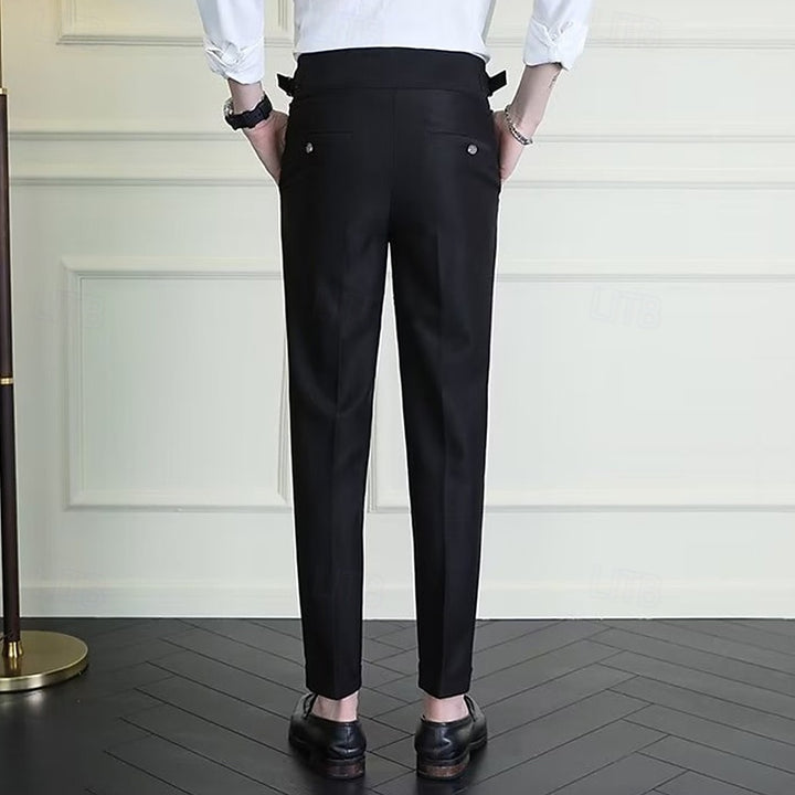 Tobias | Tailored Straight-Leg Trousers