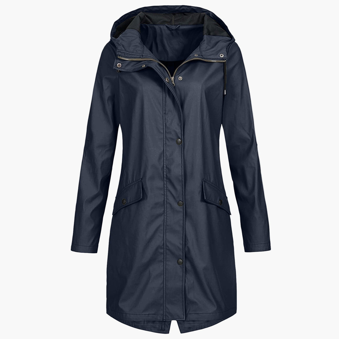 Lavinia | Weatherproof Longline Hooded Coat