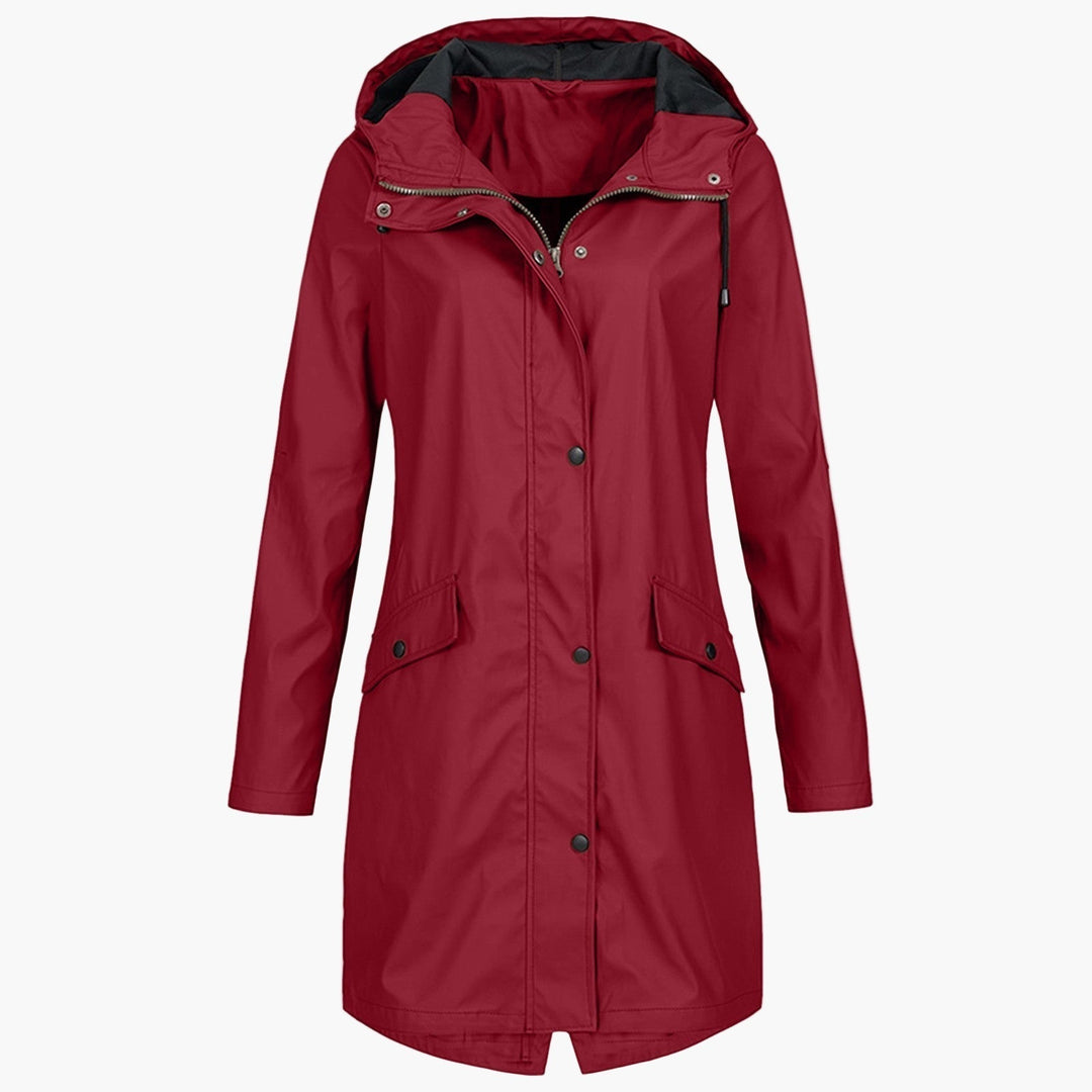 Lavinia | Weatherproof Longline Hooded Coat