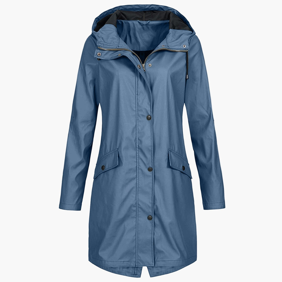 Lavinia | Weatherproof Longline Hooded Coat