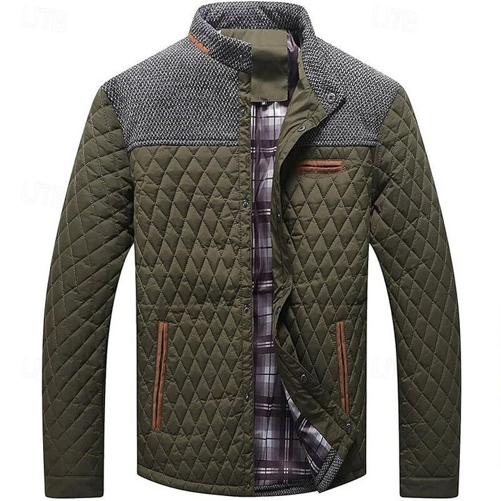 Maxwell | Quilted Stand-Collar Jacket