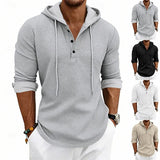 Malcolm | Relaxed Drawstring Hooded Top