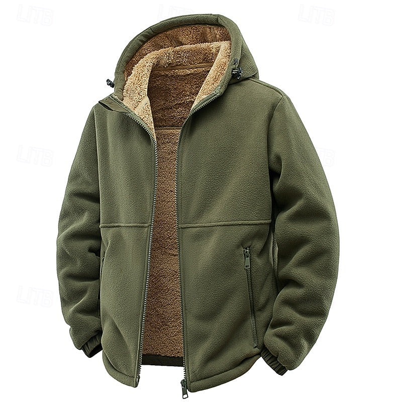 Tristan | Cosy Lined Hooded Jacket