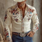 Clayton | Embroidered Western Shirt