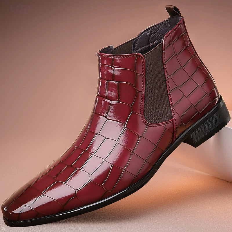 Caspian | Polished Chelsea Boots