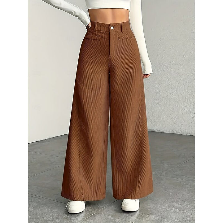 Gwyneth | Wide-Leg High-Waist Trousers