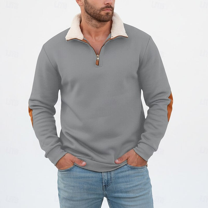 Clayton | Cosy Quarter-Zip Pullover