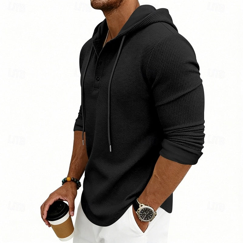 Malcolm | Relaxed Drawstring Hooded Top