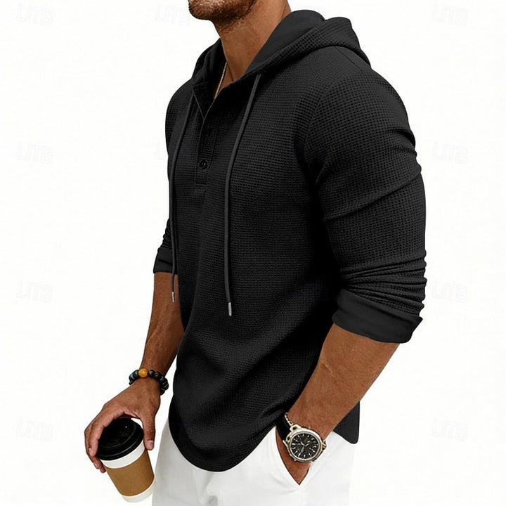 Malcolm | Relaxed Drawstring Hooded Top