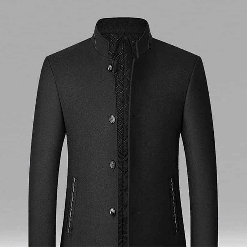 Everard | Tailored Stand-Collar Coat