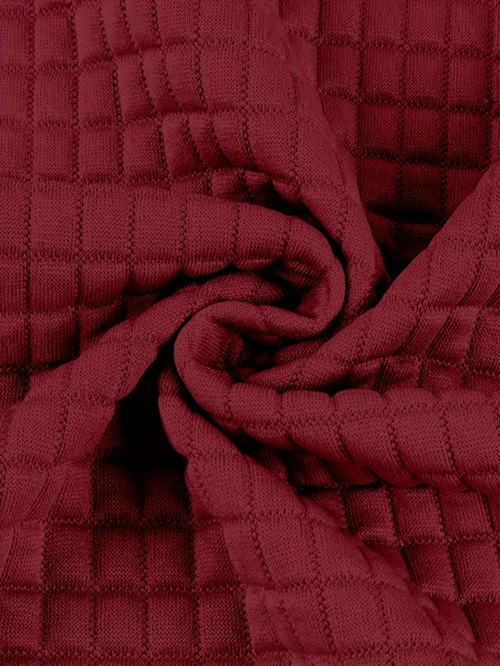 Rosaline | Textured Relaxed Hoodie