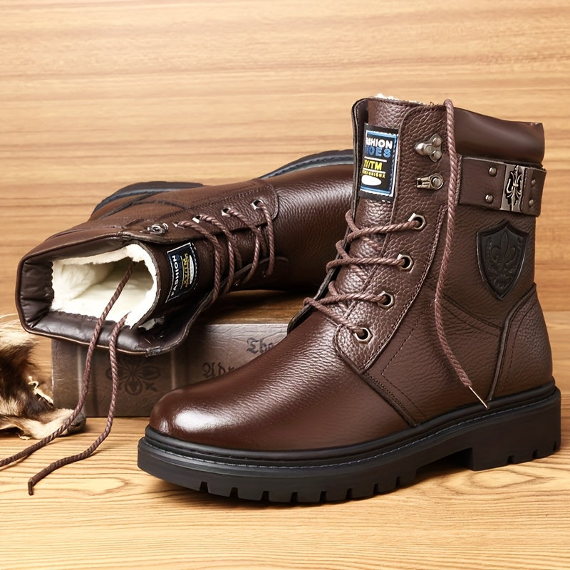 Maddox | Rugged Lace-Up Boots
