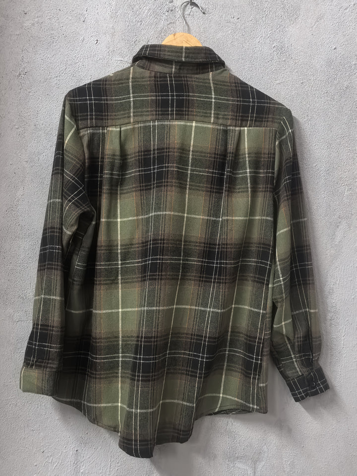 Danica | Longline Checked Shirt