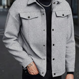 Roderick | Modern Snap-Button Jacket