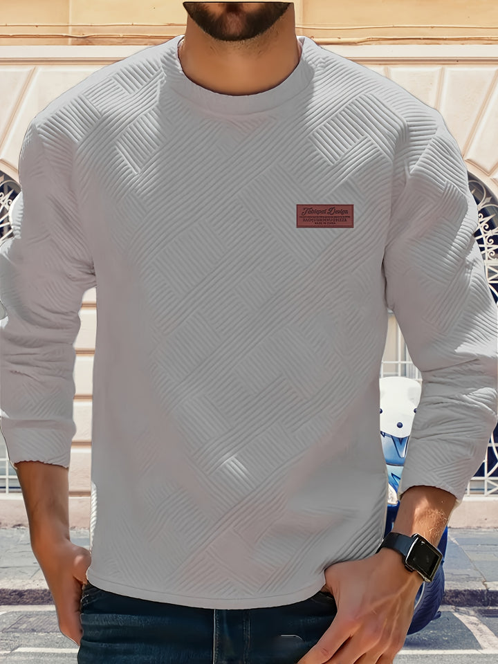 Camden | Textured Crew Neck Sweatshirt