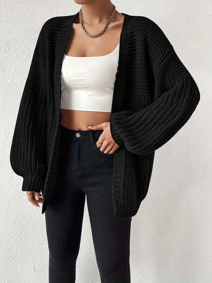 Odessa | Chunky Open-Front Cardigan
