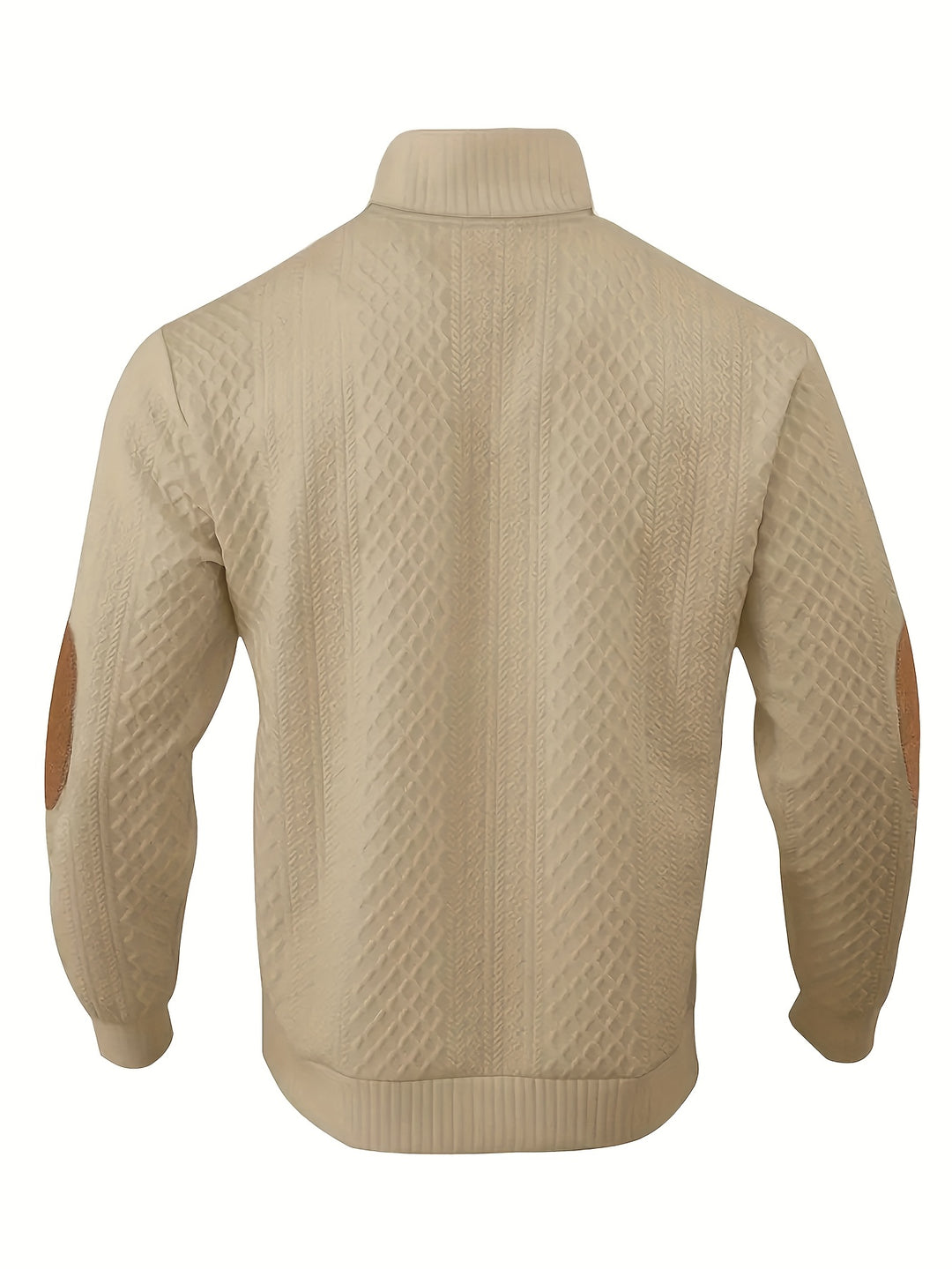 Rowland | Textured Stand-Collar Pullover