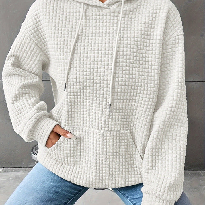 Rosaline | Textured Relaxed Hoodie