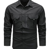 Hollis | Utility Long-Sleeve Cargo Shirt