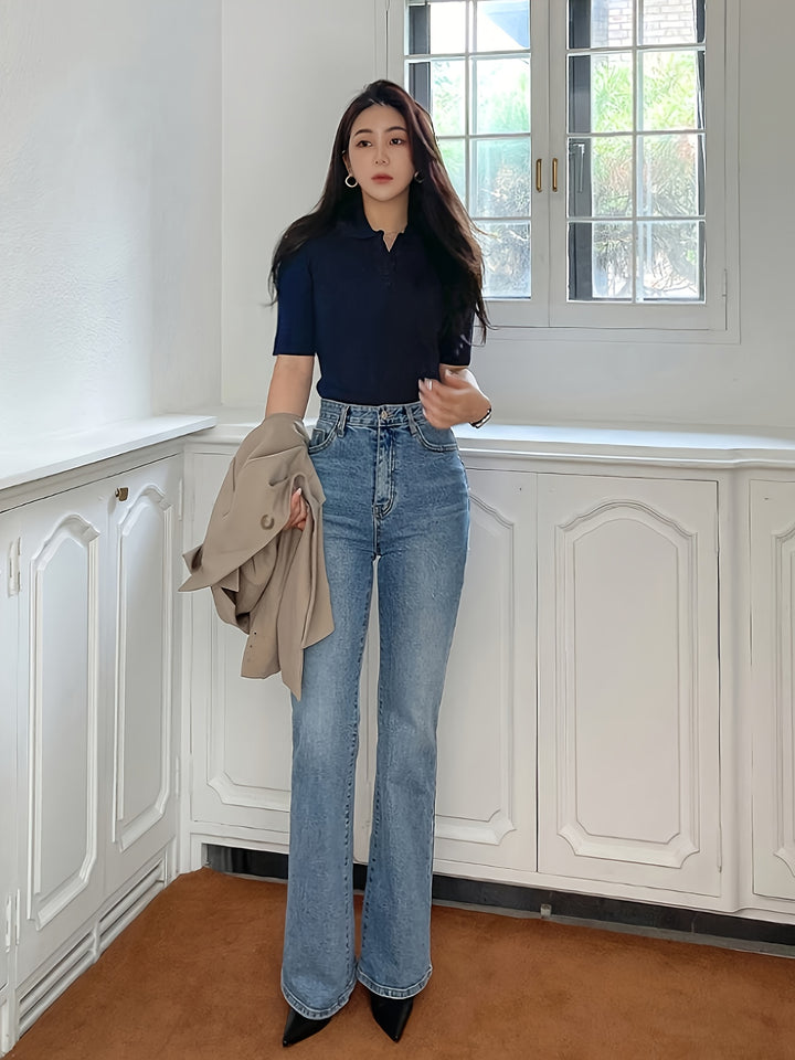 Loretta | Refined Collared Top
