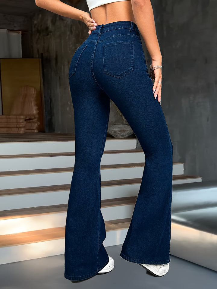 Beatrix | High-Waisted Flared Trousers